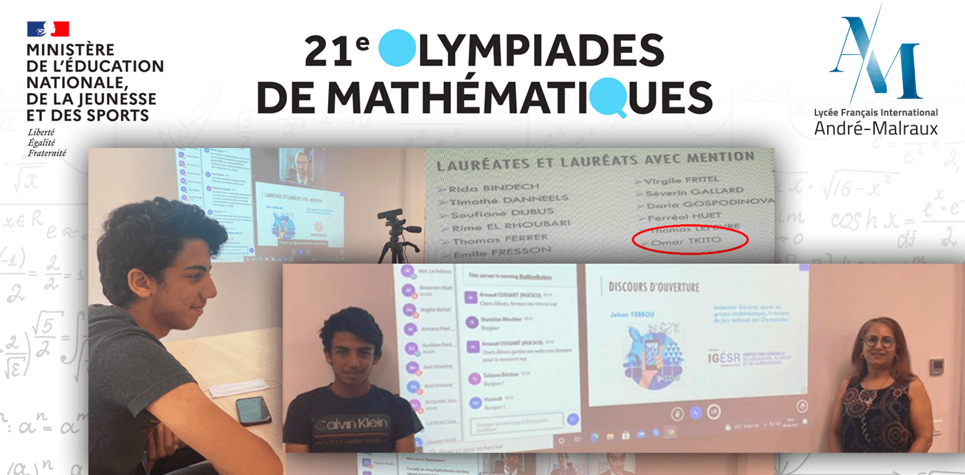 Visuel Olympiades Maths
